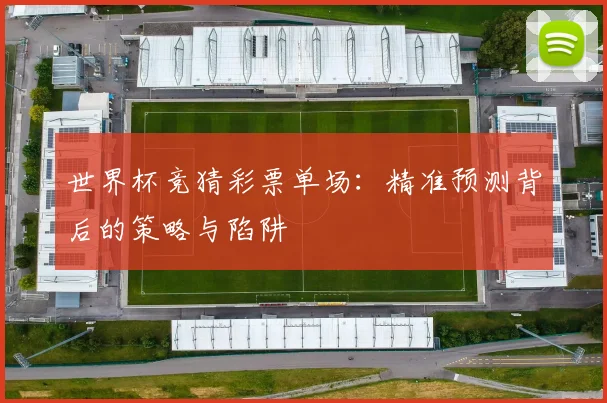 世界杯竞猜彩票单场：精准预测背后的策略与陷阱